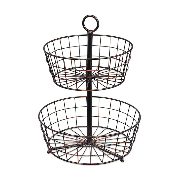 wire fruit basket stand