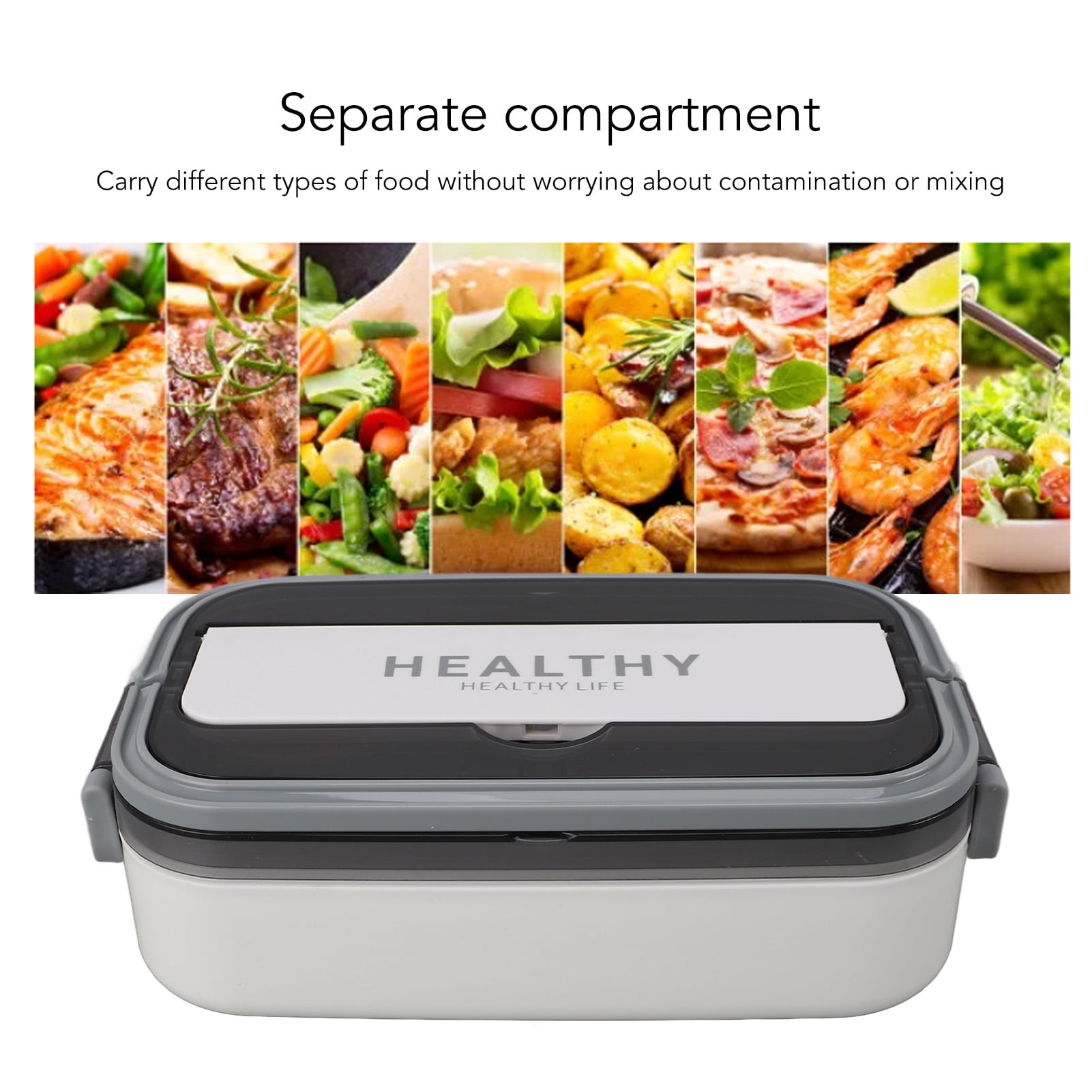 Microwave,Safe Bento Box, 316 Stainless Steel 700ml, Leakproof  Easy to Clean for Daily Use