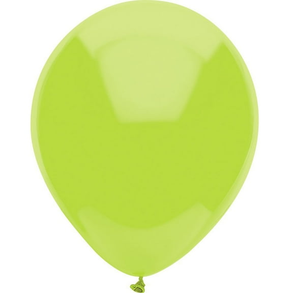 72 kiwi Lime Latex Balloons 12"