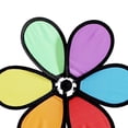 thumbnail image 2 of SunyaMood - Molino de viento decorativo con forma de flor para jardín al aire libre (1 unidad), 2 of 8