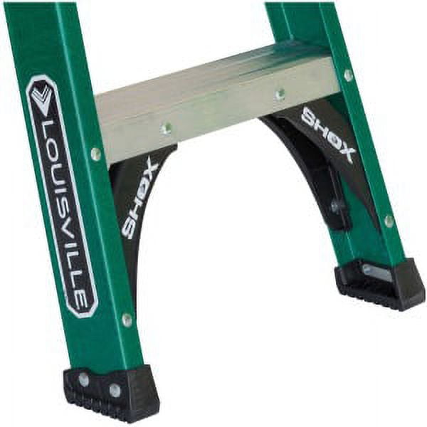 Davidson Ladders Fiberglass Step Ladder - 225 Lb Load Capacity - Green (fs4008_35)