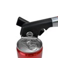 thumbnail image 3 of Corte lateral de acero inoxidable puede abridor con herramienta de abierro de botellas magnéticas (negro), 3 of 9