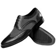 thumbnail image 2 of LSLJS Chaussures en Cuir pour Hommes, Chaussures Décontractées de Mode Rétro pour Hommes Chaussures en Cuir pour Hommes, 2 of 9