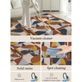thumbnail image 5 of Art Decor Area Rug for Bedroom 5x7 Ft Mid-Century Modern Abstract Geometric Multi Color Super Soft fuzzy Throw Rug Non-Slip Fluffy Plush Indoor Floor Carpet for Living Room Nursery Home Decor, 5 of 8