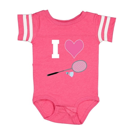 

Inktastic Badminton Game Gift Gift Baby Girl Bodysuit