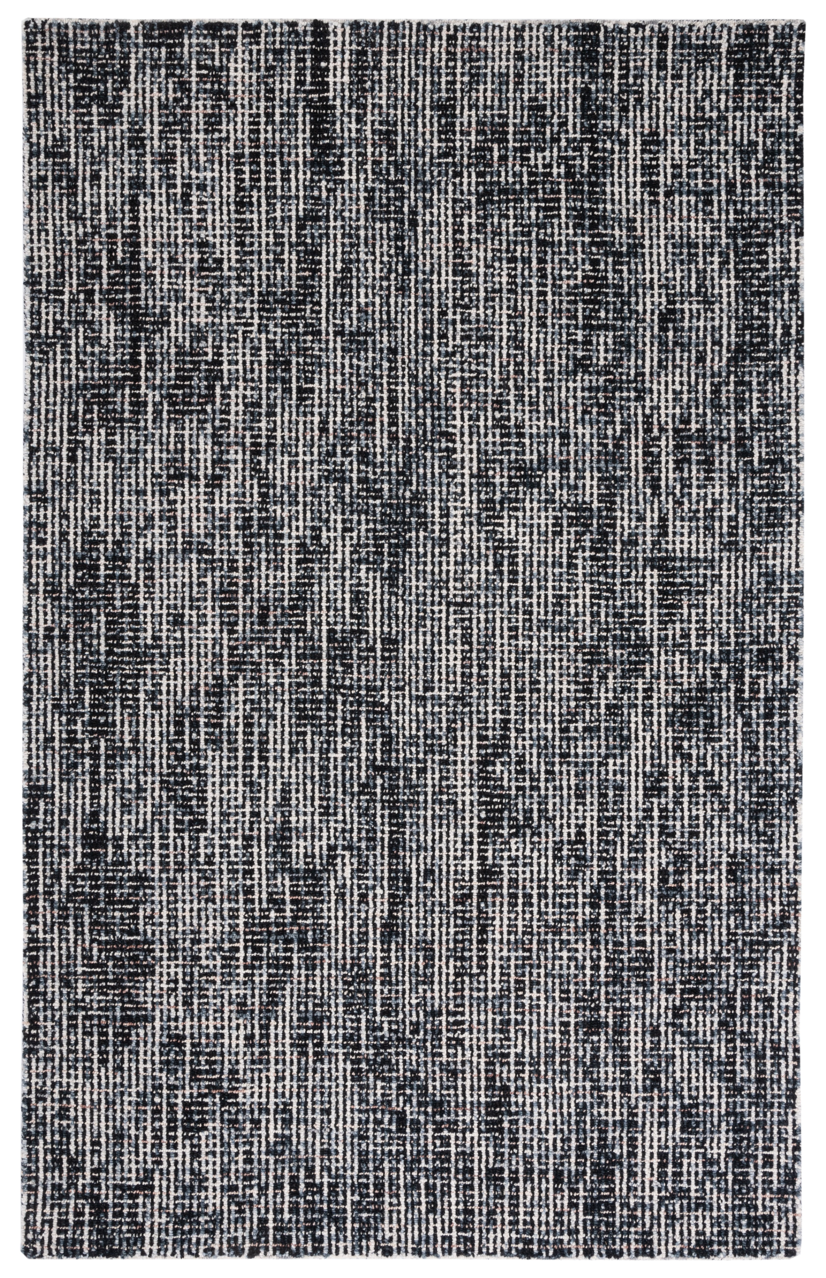 Safavieh Abstract Delia Distressed Wool Area Rug, Black/Gray, 3' x 5'