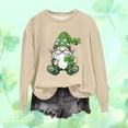thumbnail image 2 of Camiseta de Manga Larga de la Mujer Grinch Navidad Impresa Casual con Detalle de la Manga Festiva, Camisetas de Navidad de Manga Larga de la Mujer, 2 of 5