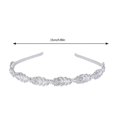 thumbnail image 3 of Elegant Rhinestones Headband for Women Wedding Crown Hairhoop Crystal Hairband Bridal Shower Birthday Party Hair Decors, 3 of 4