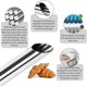 thumbnail image 2 of 12 Pieces Tube Stainless Steel Screw Croissant Mold Butter Roll Mold Non Stick Butter Roll Mold with Cleaning Tube Brush, 2 of 4