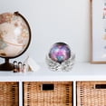 thumbnail image 4 of unbranded Soporte Para Bola De Cristal En Resina Con Forma De Alas Acabado Plateado, 4 of 6