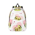 thumbnail image 2 of Rocae Avocado Lovers for Durable Canvas Backpack Leisure Large Bag Travel Rucksack Multi-function Backpack Small, 2 of 8