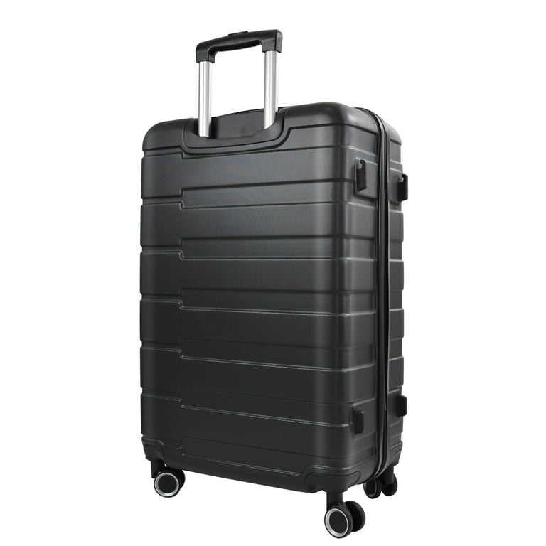 Hard shell black suitcase on sale