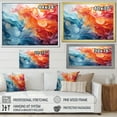 thumbnail image 4 of Designart "Opt Art Harmonic symmetry III" Modern Floater Framed Canvas Wall Art, 4 of 7