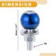 thumbnail image 4 of Tornillos de Placa de Licencia M6 para Motocicleta, Cubierta de 40 mm, Kit Antirrobo de Aleación de Aluminio Azul, 4 Piezas, 4 of 6