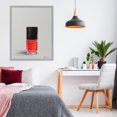 thumbnail image 2 of Stupell Industries Classy Rouge Nail Polish Gray Framed Giclee Art, design by Mary Sparrow, 2 of 8