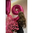 thumbnail image 3 of Globo numérico Upegesy Hot Pink 1 para fiesta de cumpleaños, 40 cm, 3 of 6