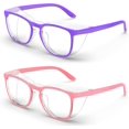 thumbnail image 1 of Lunettes de Sécurité Élégantes, Lunettes de Protection Transparentes Antibuée et Antirayures pour Hommes et Femmes, 1 of 5