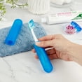 thumbnail image 2 of Equate Adult Size Plastic Toothbrush Holder for Travel, Color May Vary, 2 of 6