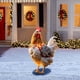 thumbnail image 5 of Decoración navideña de gallinas en forma de enchufe | Estaca de animales de granja para jardín al aire libre | Decoración acrílica de animales para jardín para exhibir en Navidad, 5 of 5