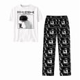 thumbnail image 1 of Set Pijama Death Note para Hombre, 2 Piezas, Blanco, Talla EG, 1 of 4