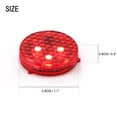 thumbnail image 2 of Scienceny 1 par de luces de advertencia inalámbricas universales para puerta de coche, luz LED intermitente roja para puerta abierta, parpadeo de Bombillas para automóviles Scienceny VI006225-00, 2 of 6