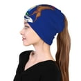 thumbnail image 2 of Michigan Flag Beanie Skull Cap Lightweight Hip Hop Dwarf Hat Beanie Hat For Women Men, 2 of 7