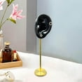 thumbnail image 4 of Durable Earring Display Holder Human Ear Model Stud Holder Stand selling show Soft Silicone Black Left, 4 of 9