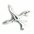 thumbnail image 2 of HTT-MOTOR Chrome Brake Clutch Flame Hand Lever Fit For Honda Cb750 Cbr600 F1 F2 F3 F4 F4I, 2 of 4