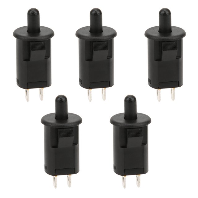 Daboolka, juego de 5 uds., interruptor de CA de 2,5a y 250V para Control de iluminación de puerta de gabinete de refrigerador, PBS & #8209;29B