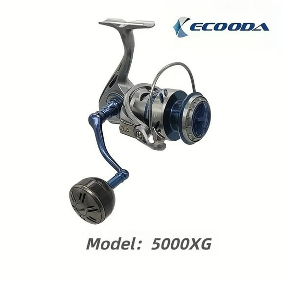 ECOODA Hadera 5000XG Series Spinning Reel 15KG Drag Power Saltwater Fishing Reel Fishing Wheel 4.3:1 Gear Ratio