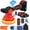 Red, variant on Cordless  Buffer Polisher Kit with 2x21V , 6 Inch  Polisher with 8 Variable Speed 2800-6000RPM & 21 count Attachments, Orbital Polisher for  Detailing, Sanding,Scratch Removing