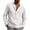 White, variant on NaWent Men's Cotton Linen Henley Shirt Long Sleeve Hippie Casual Beach T Shirts White 8(XL)