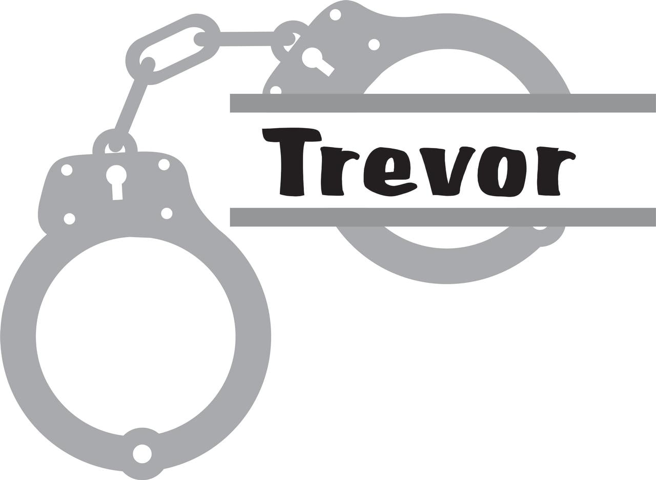 Personalized Name Vinyl Decal Sticker Custom Initial Wall Art