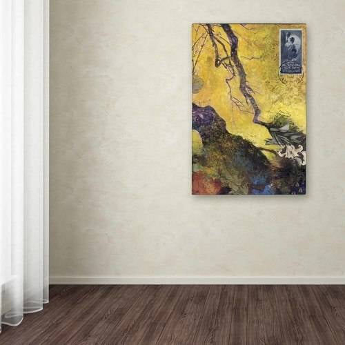 Trademark Fine Art '124 Golden Bough' Canvas Art by Nick Bantock