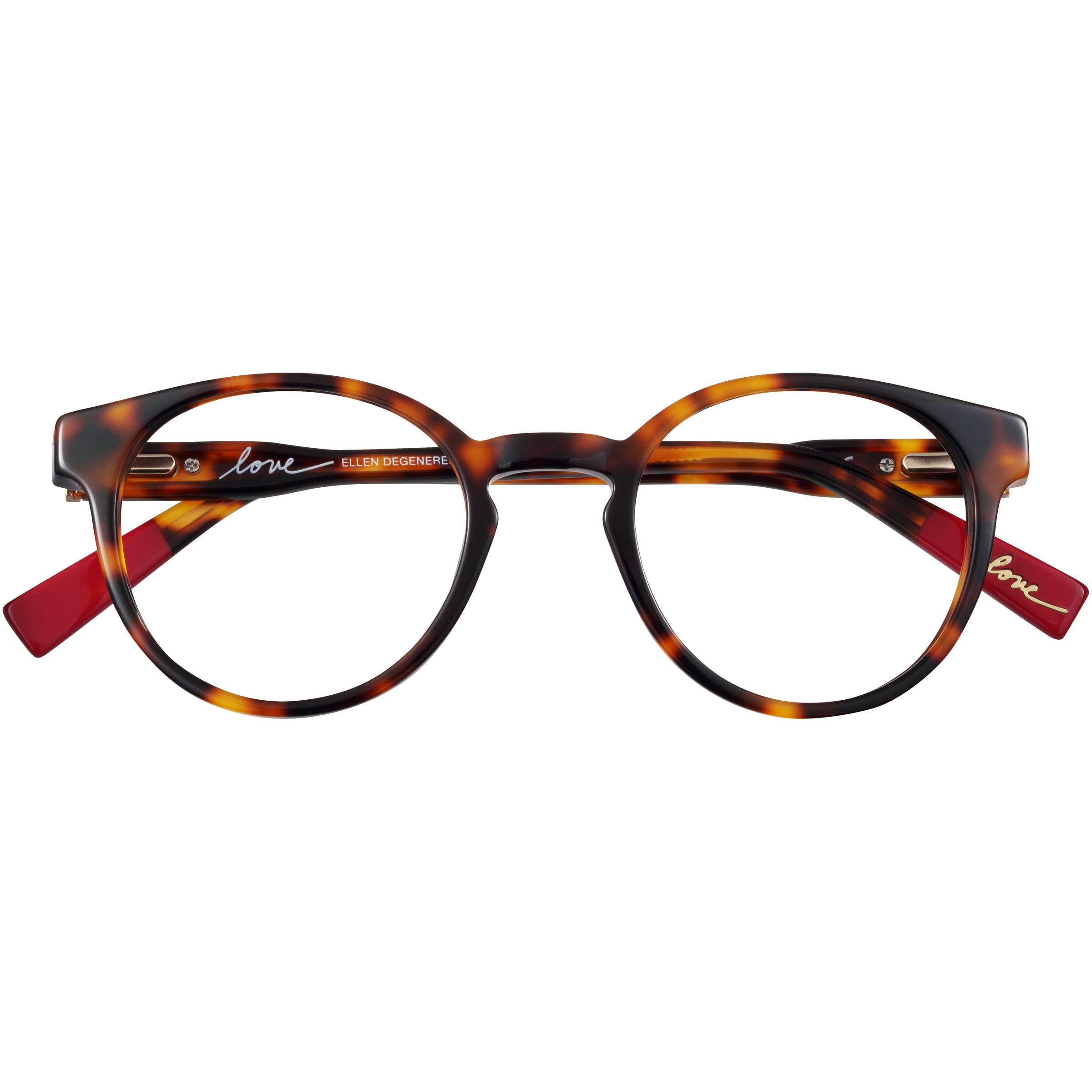 Love by Ellen Degeneres Pines Tortoiseshell Eye Glasses