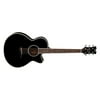 Dean PE CBK Acoustic Guitar Performer E Electric Classic Black Finish Pecbk New