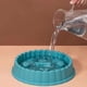 thumbnail image 4 of Slow Feed Anti Choke Pet Bowls (Green), 4 of 4