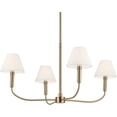 thumbnail image 7 of 52766CPZ Kichler Lighting Eadie - 4 Light Medium Chandelier-15 Inch Tall and 30.75 Inch Wide-Champagne Bronze Finish, 7 of 7