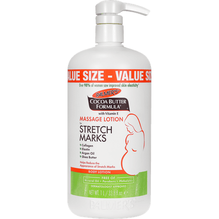 Palmer's Cocoa Butter Formula with Vitamin E Massage Lotion for Stretch Marks, 33.8 fl. (The Best Lotion For Stretch Marks)