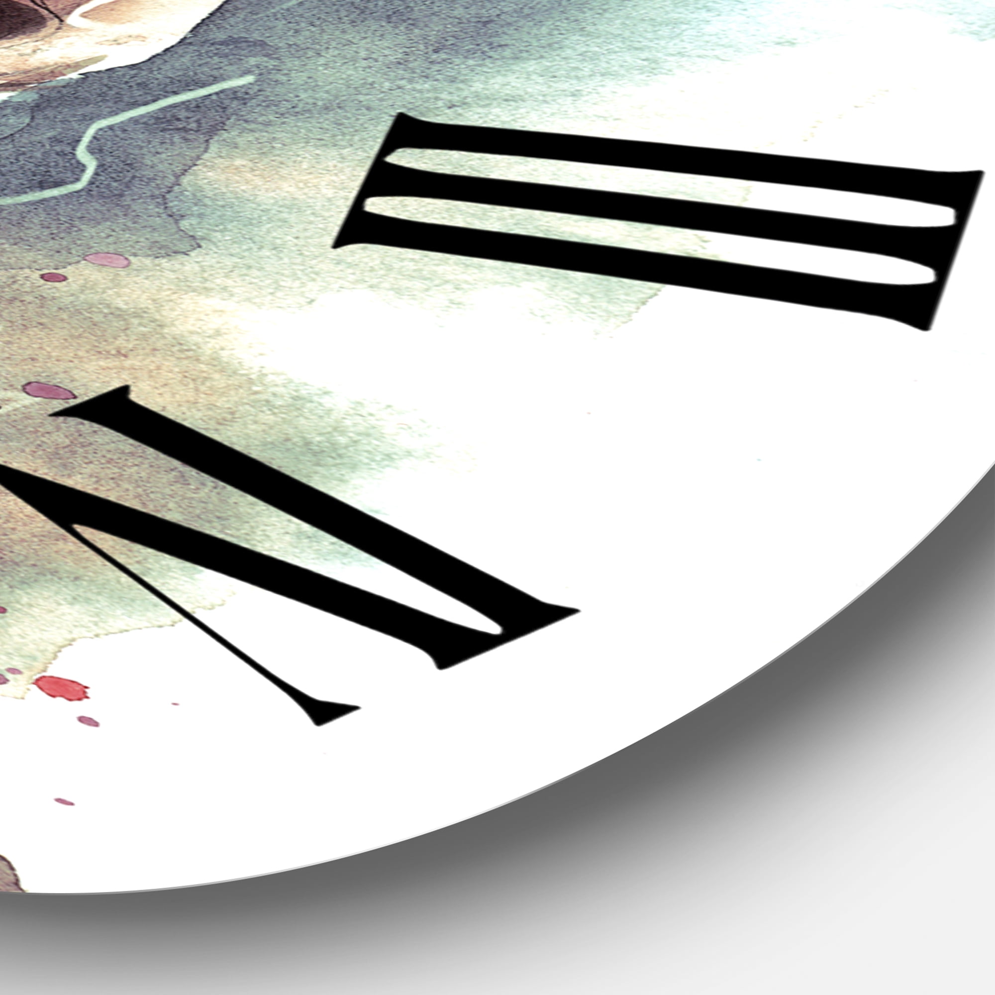Designart 1 in Traditional Wall Clock