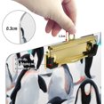 thumbnail image 4 of FMSHPON Watercolor Penguin Group Clipboard Hardboard Wood Nursing Clip Board and Pull for Standard A4 Letter 13x9 inches, 4 of 8