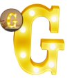 thumbnail image 1 of Dvruxg Light Up Letters, Led Letter Lights 26 Alphabet, Decorative Lighted Letter, Battery Powered Led Marquee Letters for Party, Bar, Night Light, Home Decor, 1 of 4