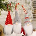 thumbnail image 2 of Christmas Faceless Gnome Santa Xmas Tree Hanging Ornament Doll Decoration For Home Pendant Gifts Drop Ornaments Party Supplies, 2 of 9