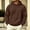 Brown, variant on Mens Hoodies Streetwear Relaxed Fit Hoodie with Pockets Casual Loose Lightweight Hoodie for City Walk