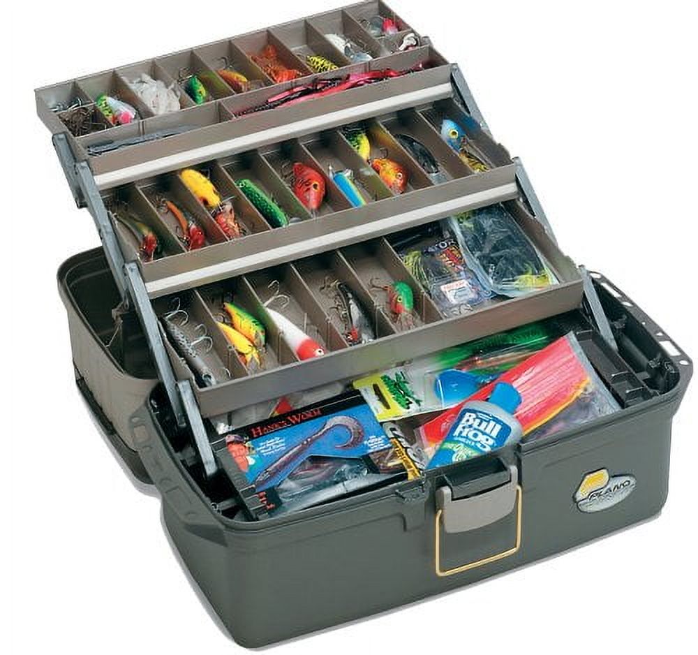 Plano Large 3-Tray Tackle Box with Top Access photo 2
