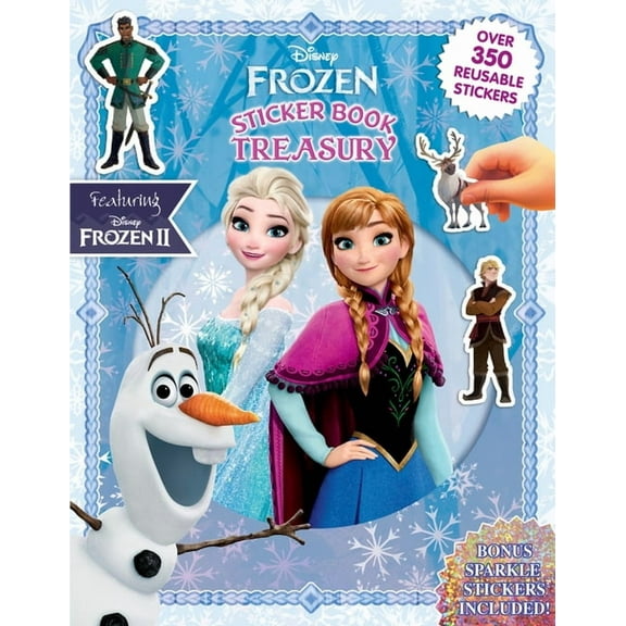 Sticker Book Treasury Disney Frozen Sticker Book Treasury, (Hardcover)