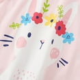 thumbnail image 6 of uikmnh Cute Sweatshirts Girls Long Sleeve T Shirt Winter Cute Bunny Print Casual Round Neck Top Soft Comfortable Kids Tee for Toddler and Little Girls Size:7-8 Years, 6 of 8