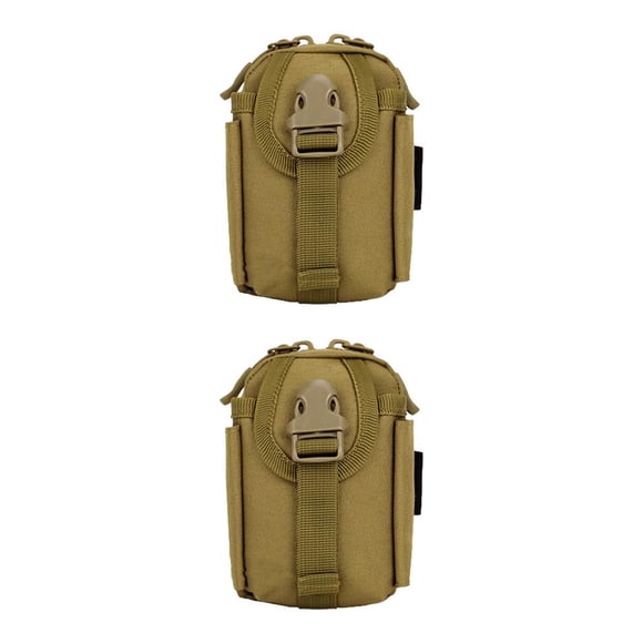 Wosthever Bolsa de accesorios para exteriores, bolso de nailon con hebilla de varios bolsillos, equipo de viaje, portalápices, riñonera, Kit de Camping y Type1 NO1 Wosthever CBP384597