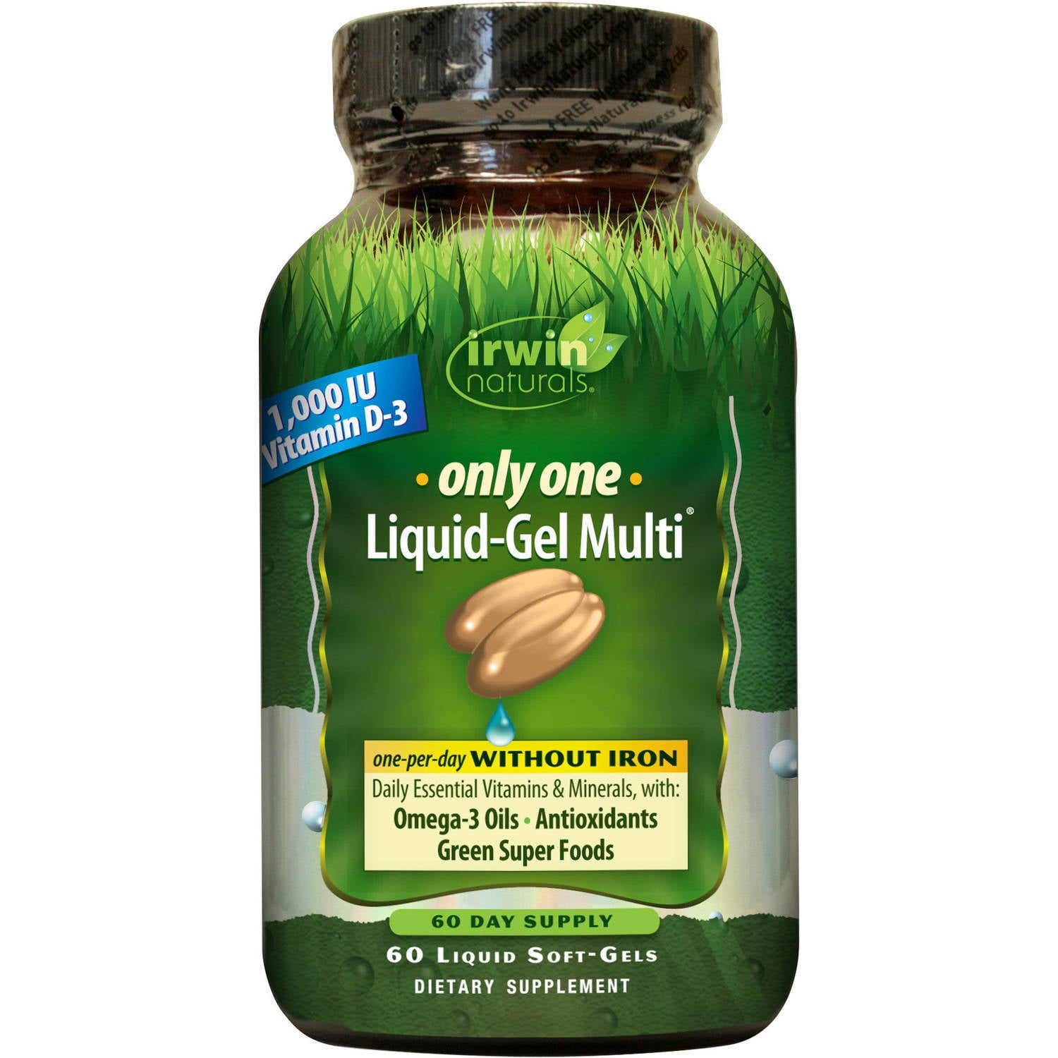 Irwin Naturals Irwin Naturals Only One LiquidGel Multi, 60 ea