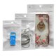 thumbnail image 2 of Bolsa de perlas blancas, bolsa transparente con forma de hueso Yin-Yang, bolsa de plástico autosellante, funda para teléfono, cable de datos, bolsa para empaquetar joyas, 2 of 2